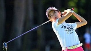 安田祐香、予選通過に黄信号　最終9番バーディーも暫定52位タイ、18歳西郷らが首位