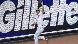 【MLB】秋山翔吾が“好守No.1”獲得　米アンケートでフェンス激突キャッチが5割近い支持