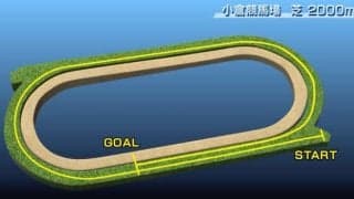 【小倉記念 コース解説】初角までの距離が長くペースが上がりやすい