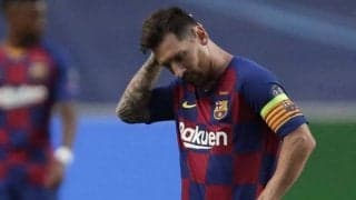 歴史的大敗の裏で　ハーフタイムの呆然メッシに海外辛辣「精神的に負けている」