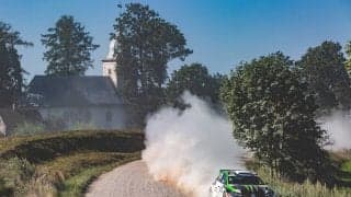 ERCリエパヤ：最終日前半を終えて、オリバーがリードを拡大