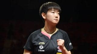 【今週の卓球】中国の東京五輪模擬大会、孫穎莎が2冠