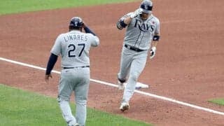 【MLB】レイズ監督「ヨシの一発は大きかった」　筒香嘉智が放った逆方向3号3ランを絶賛