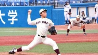 【大学野球】大阪桐蔭V腕の早大徳山、8回1死までノーノー快投　敵将脱帽「後半は手も足も出ず…」