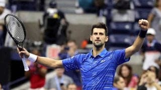 ジョコビッチが全米OP会場で神ワザ！「ソーシャルディスタンスだ」