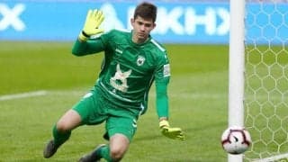 橋本拳人の同僚、FCロストフのGKバブリンが、カミソリシュートを豪快なセーブ！【アンビリーバブル・セーブス】