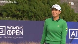 【全英女子20ハイライト】大会連覇を目指す渋野日向子は71位タイ発進　 第1ラウンド