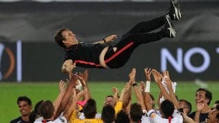 ロペテギが捧ぐ 「EL優勝はレジェスやプエルタ、セビージャを愛する人々に」