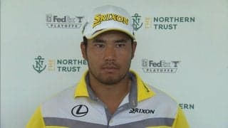 松山英樹「ティーショットは良いところが増えている」　勝負所でバーディを奪い決勝へ