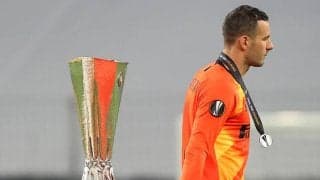 インテル守護神ハンダノビッチ、EL準優勝に落胆も前を向く 「ここがスタートライン」