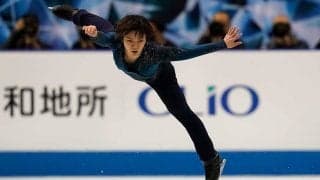宇野昌磨、前髪結んだ“ちょんまげ風ヘア”が大反響「おでこ綺麗」「昌子ちゃん!?」
