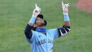 【MLB】元DeNAグリエル弟が90m弾丸送球　左翼からの強肩に米興奮「なんちゅうキャノン！」