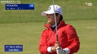 【全英女子20ハイライト】野村敏京は通算7オーバー33位タイで最終日へ　第3ラウンド