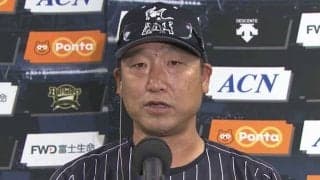 オリ中嶋監督代行、昇格即起用の富山＆漆原に寄せた信頼　「良い投球を見ていた」