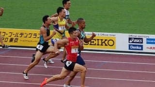 桐生祥秀が10秒14で優勝！　新国立競技場で初陣V「ここを勝ち切れたことが収穫」