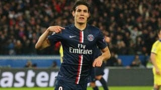 身体能力だけじゃない！GKが全く反応できないカバーニのパーフェクトな一撃【ビューティフル・フリーキック】