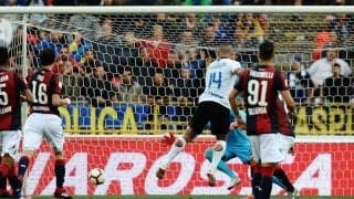 強面のハードワーカー、ナインゴランが流れるようなプレーから見せた華麗なインテル初ゴール【ファースト・ゴールズ】