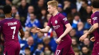 相手のイレブン全員を欺く！デ・ブライネが壁の下を抜く技ありの一撃【ビューティフル・フリーキック】