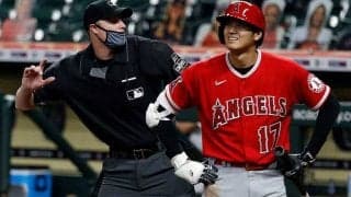【MLB】大谷翔平、“疑惑の判定”で見逃し三振　指揮官は球審に激怒「判定の犠牲者だ」