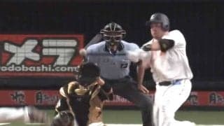 「なんじゃこりゃ」「変態打法」西武・山川の軽打＆悪球打ち17号にファン呆然