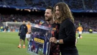 プジョル バルサと食い違うメッシをサポート「応援している」