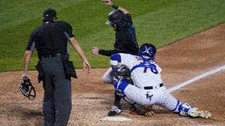 【MLB】最後は四つん這いでホームスチール！　マ軍スピードスターが1イニングで3盗塁