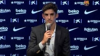 20歳の新加入トリンカオの入団会見「もちろんメッシには残ってもらいたい」