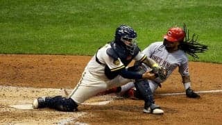 【MLB】「めったに見られない」審判も混乱の珍プレー　前代未聞の本塁封殺ライトゴロ