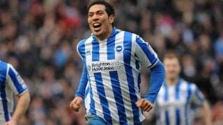 岡崎慎司の元同僚FWウジョア、古巣ブライトン時代の軽妙ハット【ハットトリック・ヒーローズ】