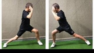 【ゴルフ】ラウンド前など簡単にできる股関節ストレッチ