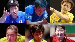 卓球ドリームマッチ 張本・水谷、石川・平野ら出場全選手発表！