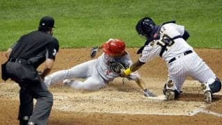 【MLB】秋山翔吾の激走スライディングに実況解説も興奮　「フー！」「これは教科書だ」