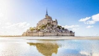 フランスの世界遺産モン・サン・ミッシェルでセーリング