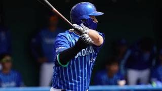 「柳田みたい」　DeNA佐野、バックスクリーン直撃の特大10号3ランにファン衝撃