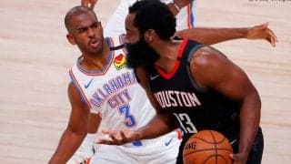 NBAプレーオフが日本時間30日から再開決定！ ロケッツ対サンダーを含む3試合を開催