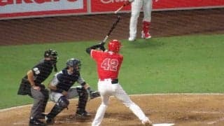 【MLB】大谷翔平は初の背番号「42」で3打数1安打、打率188に　エンゼルスは2連勝