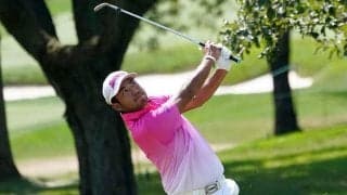 「この練習試してみて」　松山、ラウンド前の独特ルーティンに米脚光「素晴らしい」