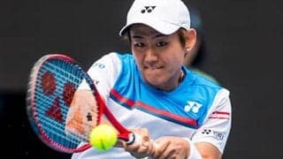  西岡良仁 初戦はセンタコート 