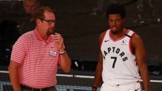 左足首ネンザのカイル・ラウリーがセルティックスとのイースト準決勝初戦に出場か？