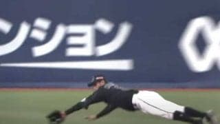 「これはGG賞」ロッテ中村奨の超絶美技に絶賛の嵐、伝える実況「クセ強い」