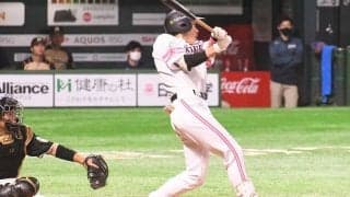 鷹・柳田が自身2年ぶり20号到達！　「半沢直樹」のテーマに乗って驚愕の逆方向ライナー弾