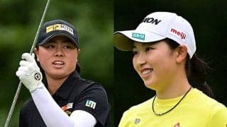 19歳笹生優花、単独首位で後半へ　1打差2位小祝さくらと一騎打ち、雨中のV争い白熱