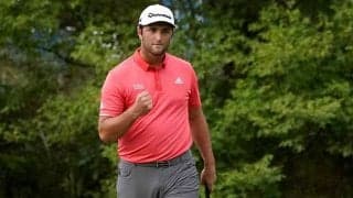 世界1、2位プレーオフが劇的決着　“20m超ミラクルVパット”に米騒然「衝撃的だ」