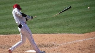 【MLB】大谷翔平、バットを折りながらも代打右前打　“苦戦”ゴンザレス撃ちで380日ぶりの代打安打