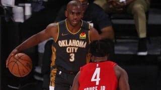 勝負どころで抜群の強さを発揮するポールが躍動！ サンダーがロケッツ相手に逆王手