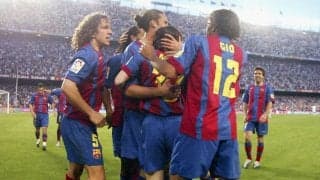 【メッシとバルセロナ】vol.2 634ゴールのスタートはロナウジーニョの絶妙アシストから /2005年5月1日