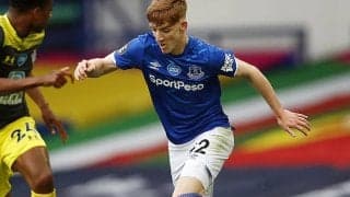 エバートン、生え抜きの逸材MFゴードンと新契約締結!　昨季PLデビューの19歳