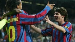 【メッシとバルセロナ】vol.3 初クラシコは3トップ躍動のバルサが3-0でマドリーに完勝/2005年11月19日