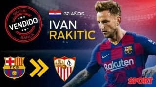 セビージャ ラキティッチ帰還を正式発表！6年間過ごしたバルサとお別れ