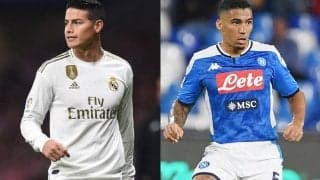 レアルMFハメスのエバートン行きが迫る! ナポリMFアランとともにメディカルチェック受診へ